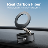 Suport Auto Magnetic cu Ventuza si Inchidere Manuala XO C188 - Negru