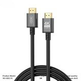 Cablu HDMI - HDMI 4K XO GB017A, 3m, Negru