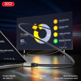 Cablu HDMI - HDMI 4K XO GB017A, 3m, Negru