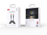 Cablu HDMI - HDMI 4K XO GB017A, 3m, Negru
