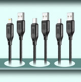 Cablu de date XO Micro-USB la USB-A, 1.0 m