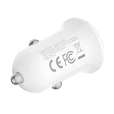 Incarcator auto XO CC69 30W USB-C/USB-A, cu cablu USB-A la USB-C