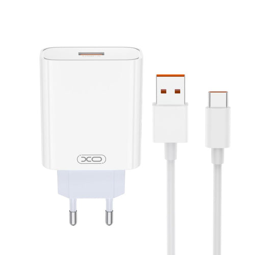 Incarcator XO L164 120W USB-C/USB-A, cu cablu USB-A la USB-C inclus