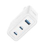 Incarcator XO CE35 220V 100W, 1x USB-A + 2x USB-C, GaN, Alb