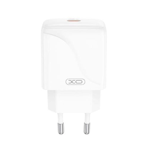 Incarcator XO 20W USB-C 220V pentru priza, Alb