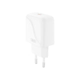 Incarcator XO 220V 20W cu USB-C si Cablu USB-C la USB-C pentru priza, Alb