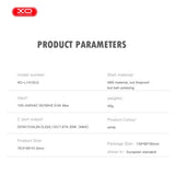 Incarcator XO 220V 20W cu USB-C si Cablu USB-C la USB-C pentru priza, Alb