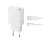 Incarcator XO L159 18W USB-C/USB-A, cu cablu USB-A la USB-C