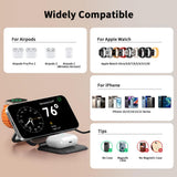 XO Incarcator Wireless 15W 3 в 1, /black/ - CX035