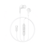 Casti In-Ear XO cu Microfon, Conector USB-C, alb - EP82