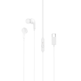 Casti In-Ear XO cu Microfon, Conector USB-C, alb - EP82