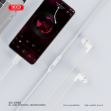Casti In-Ear XO cu Microfon, Conector USB-C, alb - EP84
