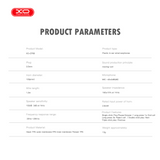 Casti In-Ear XO cu Microfon, Jack 3.5mm, alb - EP86