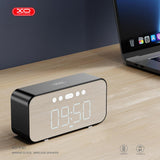 Boxa Bluetooth XO F41 cu ceas si radio FM, afisaj oglinda, negru
