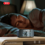 Boxa Bluetooth XO F41 cu ceas si radio FM, afisaj oglinda, negru