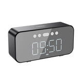 Boxa Bluetooth XO F41 cu ceas si radio FM, afisaj oglinda, negru