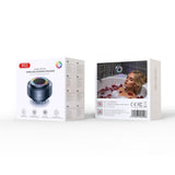 Boxa portabila XO F64, Bluetooth 5.3, LED RGB, impermeabila, Negru