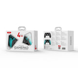 Controler wireless XO GP6 pentru PS3 / PS4 / iOS / Android / PC, Gri