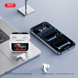 Casti TWS XO cu Ecran Smart, Generatia 5, alb - X48