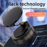 Suport Auto Magnetic cu Ventuza Manuala XO C176, negru
