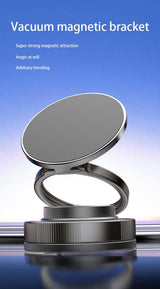 Suport Auto Magnetic cu Ventuza XO C177+ (fara carlig) - Negru