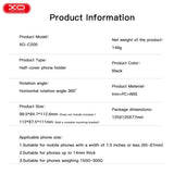 Suport de telefon pentru bicicletă/motocicletă XO C200, Negru