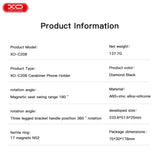 Suport de birou cu trepied și carabină magnetică XO C208, Negru