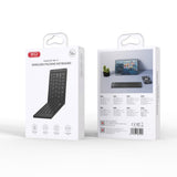 Tastatură wireless pliabilă XO KB-11, Neagră