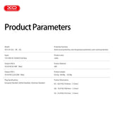 Incarcator XO 20W, USB-A + USB-C, 220V, Alb