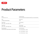 Incarcator XO 30W, USB-C + USB-C, 220V, Alb