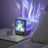 Proiector laser/LED XO OZ14 cu boxa incorporata, Alb
