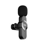 Microfon XO MC14 Dual wireless cu anulare zgomot, conector Type-C/Lightning, Negru