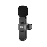 Microfon XO MC14 Dual wireless cu anulare zgomot, conector Type-C/Lightning, Negru