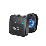 Microfon XO MC15 Dual, Tip-C/Lightning, Reducere zgomot AI, Wireless, Negru