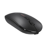 Mouse wireless silent tri-mode XO M13, Negru