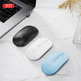 Mouse wireless silent tri-mode XO M13, Alb