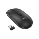 Mouse wireless silent tri-mode XO M13, Negru