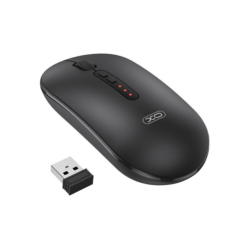 Mouse wireless silent tri-mode XO M13, Negru