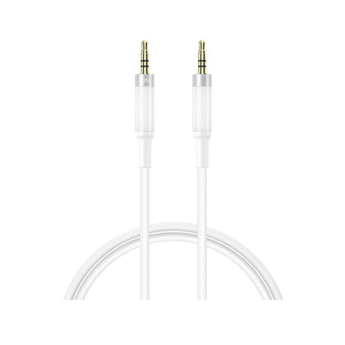 Cablu AUX XO NB-R279C, 1 m, Alb