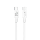 Cablu de date XO NB-Q298 Type-C la Type-C, 240W, 1m, Alb