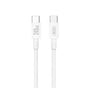 Cablu de date XO NB-Q298 Type-C la Type-C, 240W, 1m, Alb