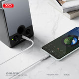 Cablu adaptor Type-C la AUX XO NB-R279B, 1 m, Alb