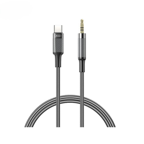 Cablu adaptor Type-C la AUX XO NB-R279B, 1 m, Negru