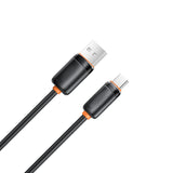 Cablu de date XO NB302 USB-A - Type-C, 1 m, 3A, Negru