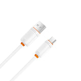 Cablu de date XO NB302 USB-A - Type-C, 1 m, 3A, Alb