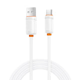 Cablu de date XO NB302 USB-A - Type-C, 1 m, 3A, Alb