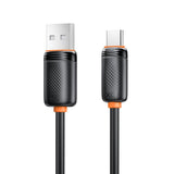 Cablu de date XO NB302 USB-A - Type-C, 1 m, 3A, Negru