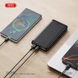 XO Baterie externa 10000mAh, 22.5W, black - PB308
