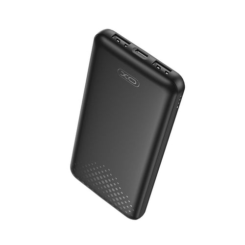 Power Bank XO PB312 10000 mAh cu indicator LED, Negru