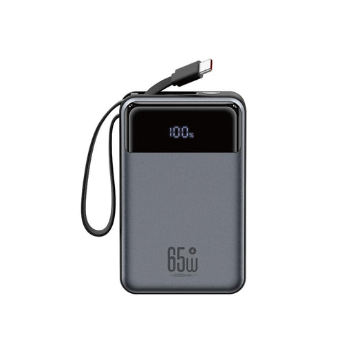 Baterie externa XO PR267, 20000mAh, 65W, display digital